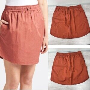 Sundry for Evereve Sunday Size L Pull On Athleisure Cotton Casual Mini Skirt